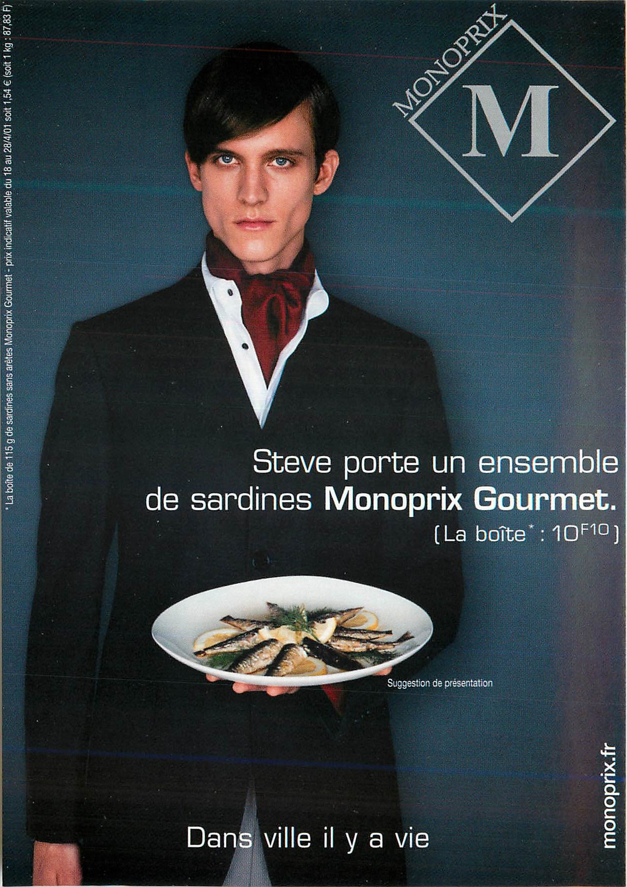 CPM Monoprix gourmet Dans ville il y a vie 